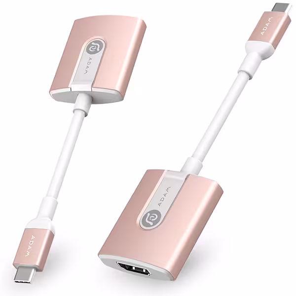 کیت آداپتور آدام المنتس ADAM ELEMENTS تبدیل USB-C به HDMI مدل CASA H01 - رزگلد - Hiapple.ir