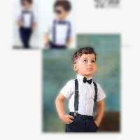 ساسبند و پاپیون بچه گانه