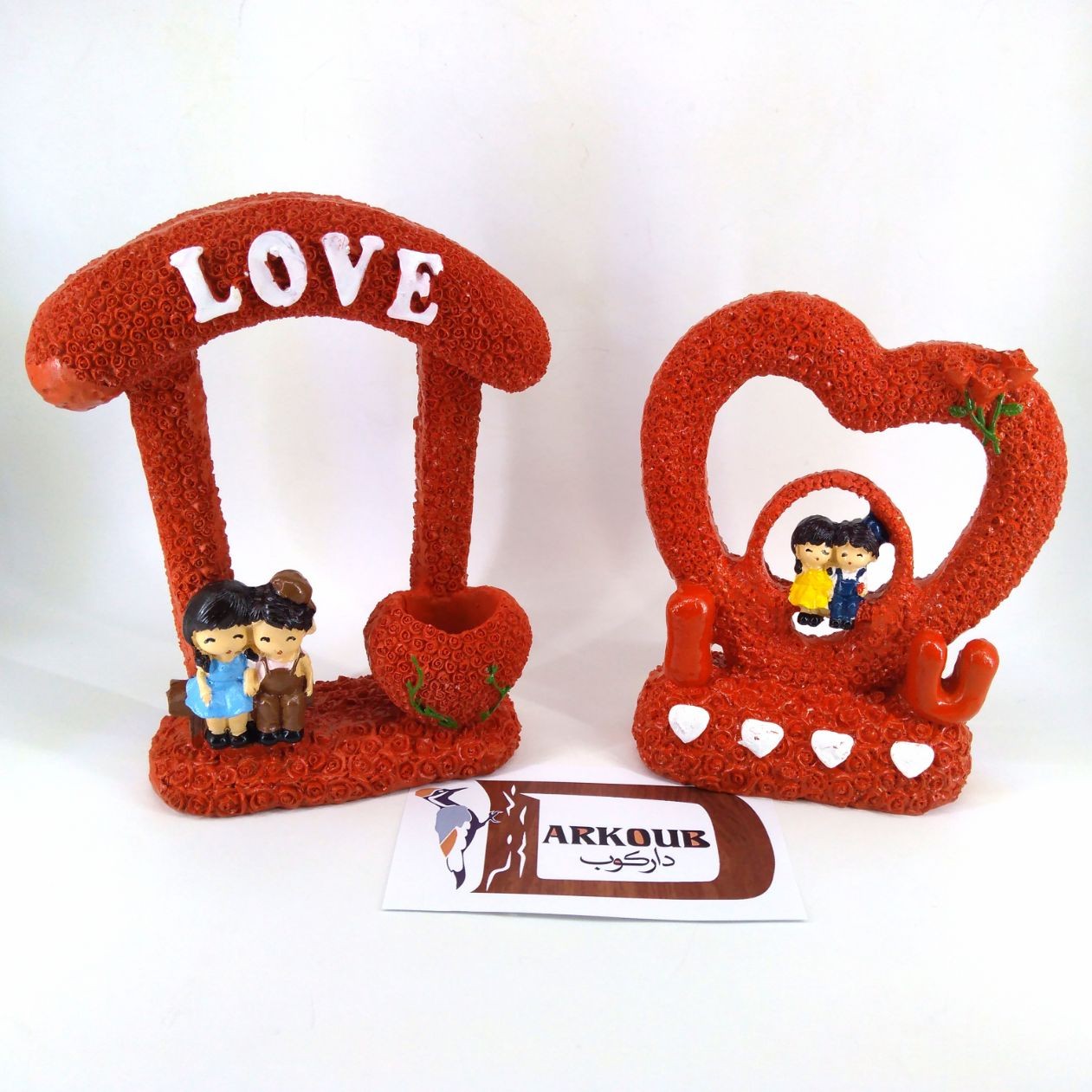 مجسمه لاو زن و مرد روز عشق عاشقانه