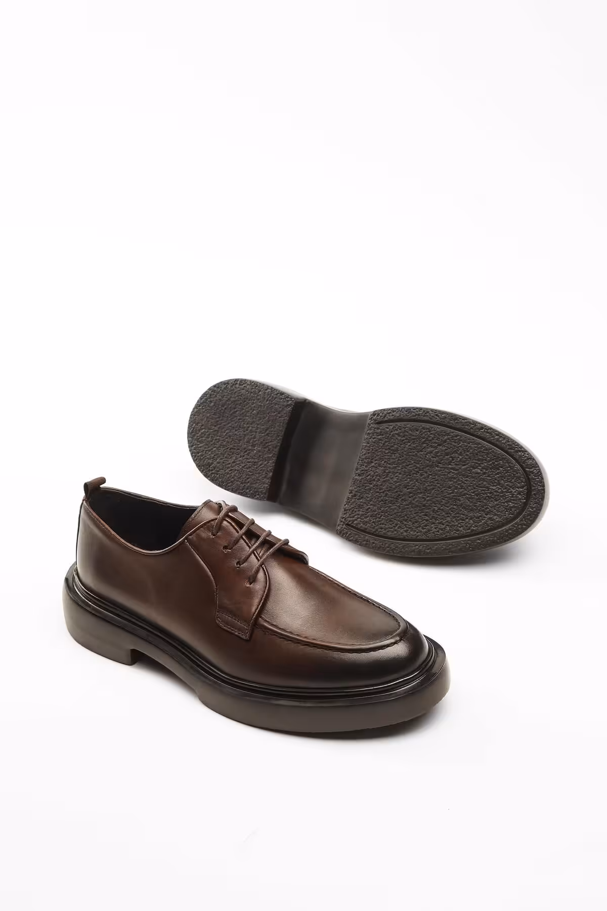 کفش های کژوال چند رنگ مردانه 3296 قهوه ای معمولی چرم ByItallanoshoes