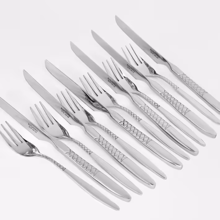  سرویس کارد و چنگال 12 پارچه رولنزا مدل a44