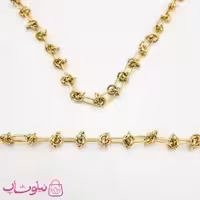 نیم ست زنانه با زنجیر طرح گره