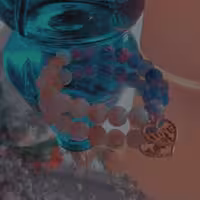 دستبند دو رنگ