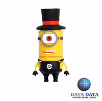 فلش مموری فانتزی دایا دیتا مینیون پیتر مدلPC1004-7 ظرفیت128GB-USB2 رنگ مشکی