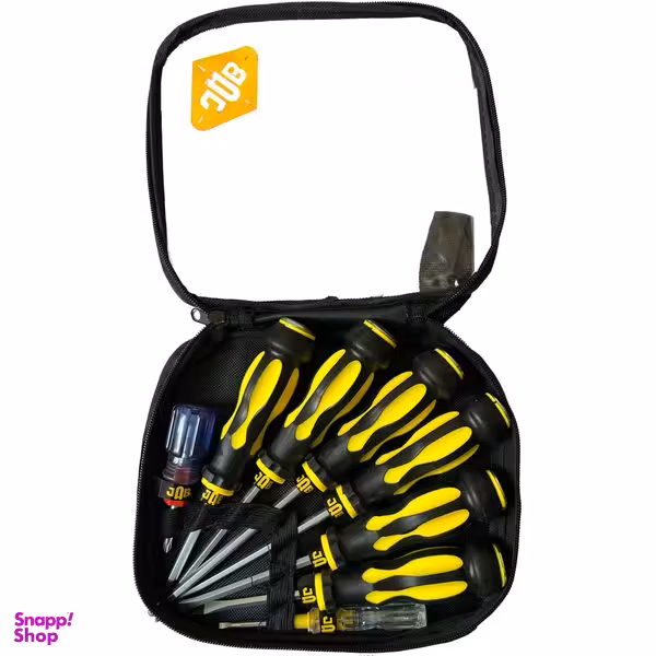 پیچ گوشتی ضربه خور جاب مدل JB-099 بسته 9 عددی