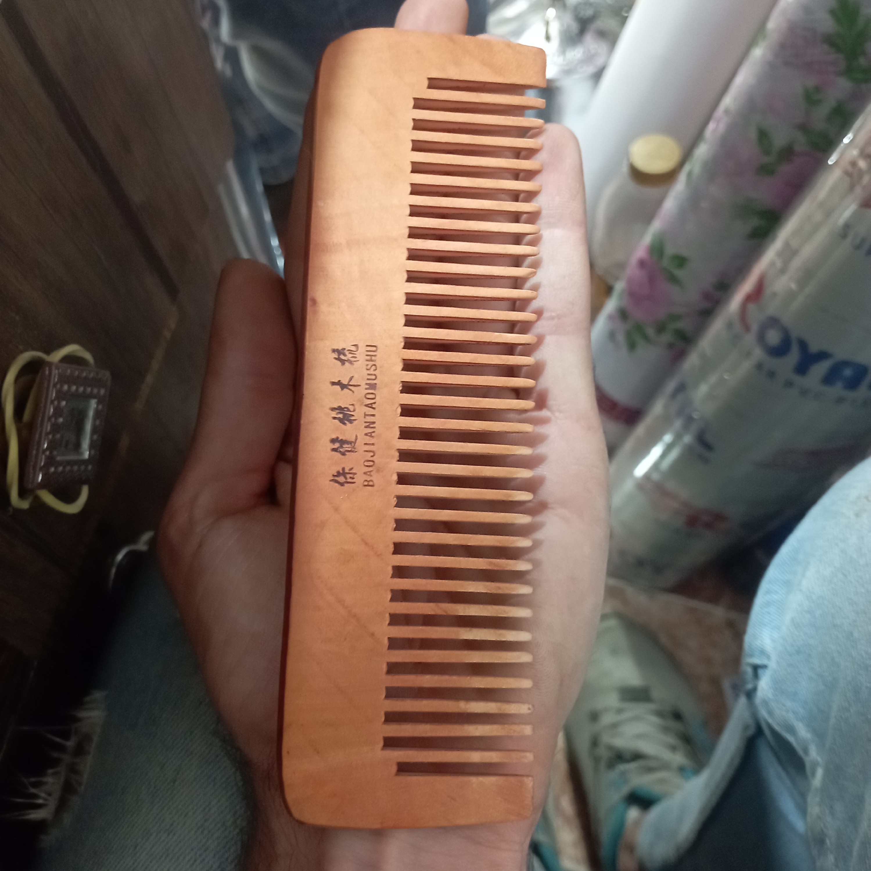 شانه چوبی خارجی