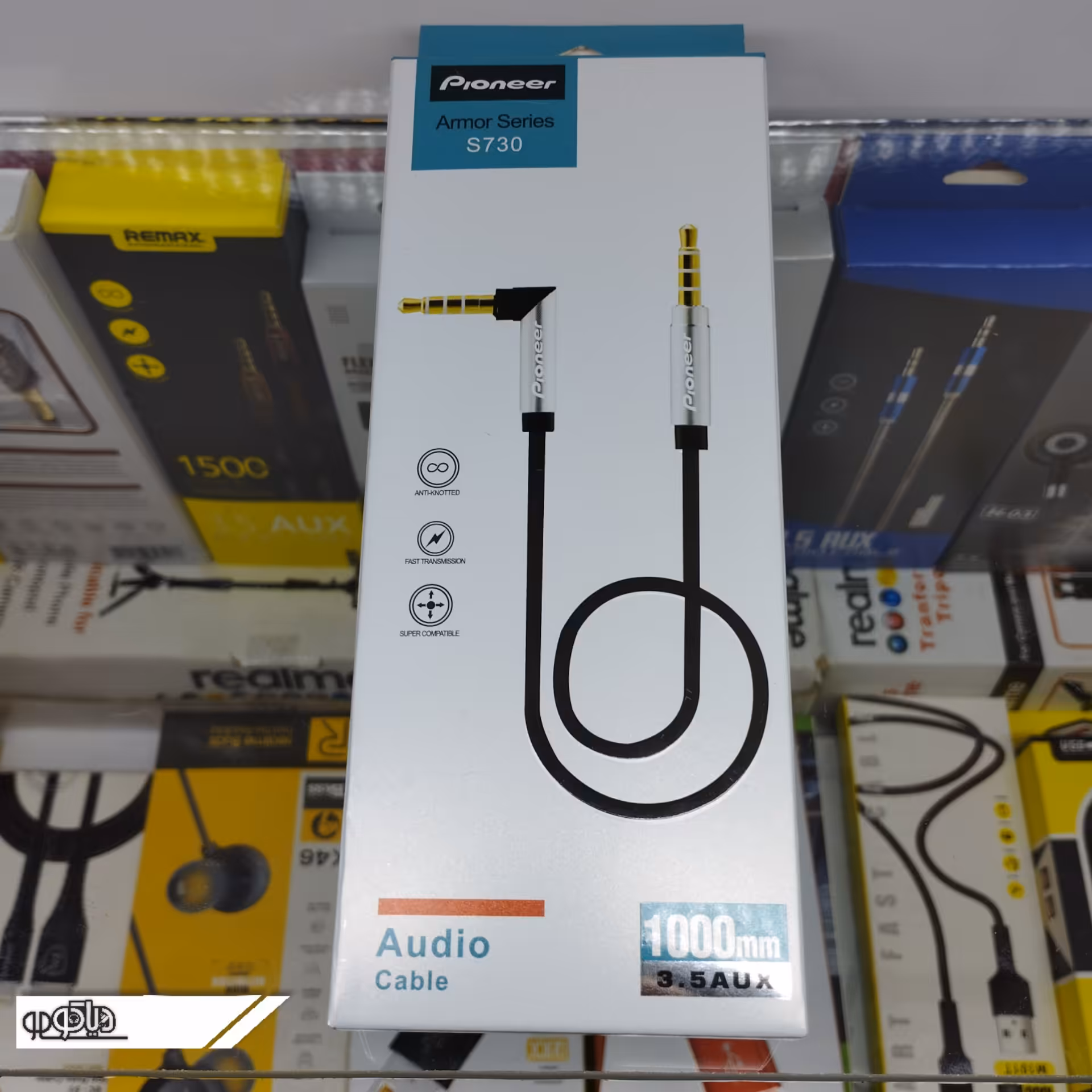 کابل AUX برند پایونیر مدل S730 به طول 1متر با کیفیت و قیمت مناسب(  pioneer s730 )