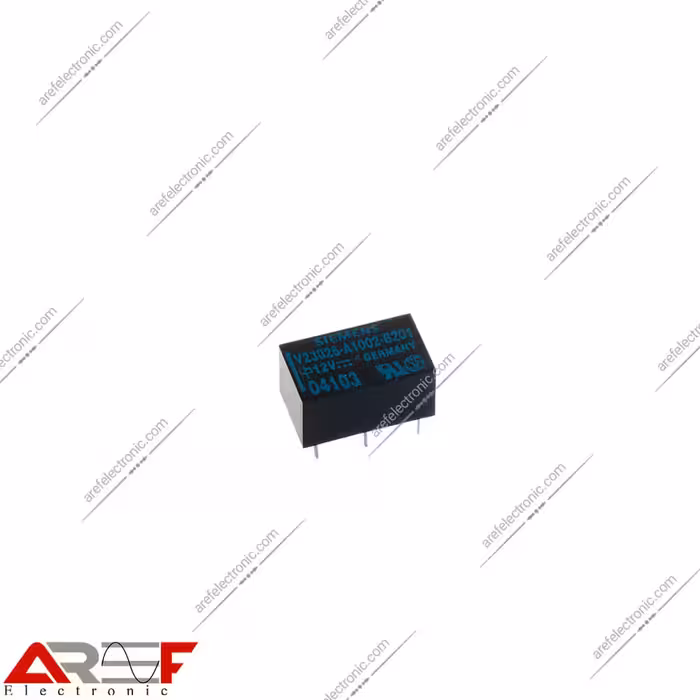 رله اهم بالا SIEMENS مدل V23026-A1002-B201 دارای 12 ولت و 6 پین - فروشگاه عارف الکترونیک