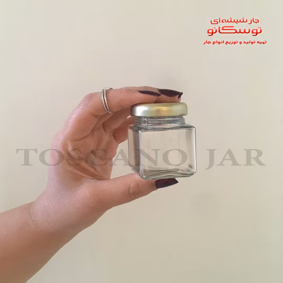 شیشه گیفت مربع