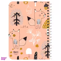 دفتر 40 برگ سیمی الیپون (Elipon) کد 2141314