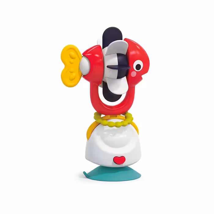 اسباب بازی جغجغه صندلی دوکاره 7975 هولی تویز Huile Toys