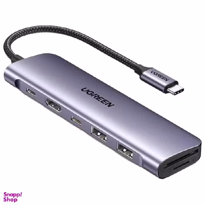 هاب 7 پورت USB-C یوگرین مدل CM195 کد 15214
