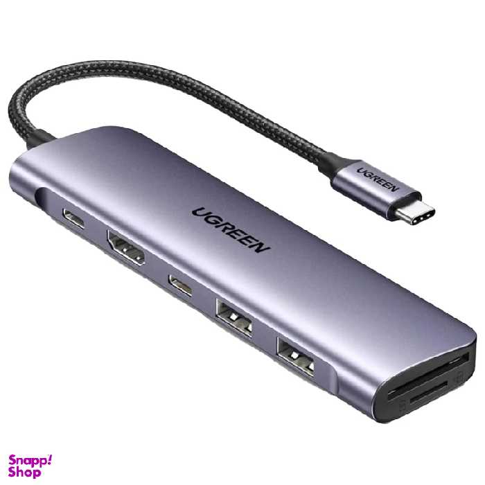 هاب 7 پورت USB-C یوگرین مدل CM195 کد 15214
