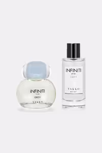 عطر زنانه infini برای هر مجموعه 2 خاکستری Vakko