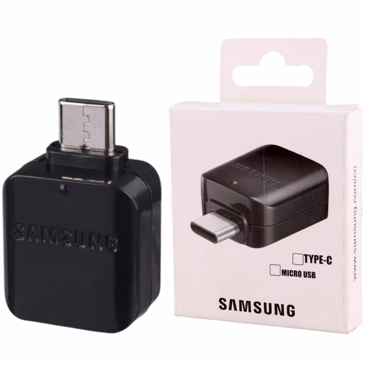 مبدل OTG USB-C سامسونگ مدل EP-TA20EWEYGWW