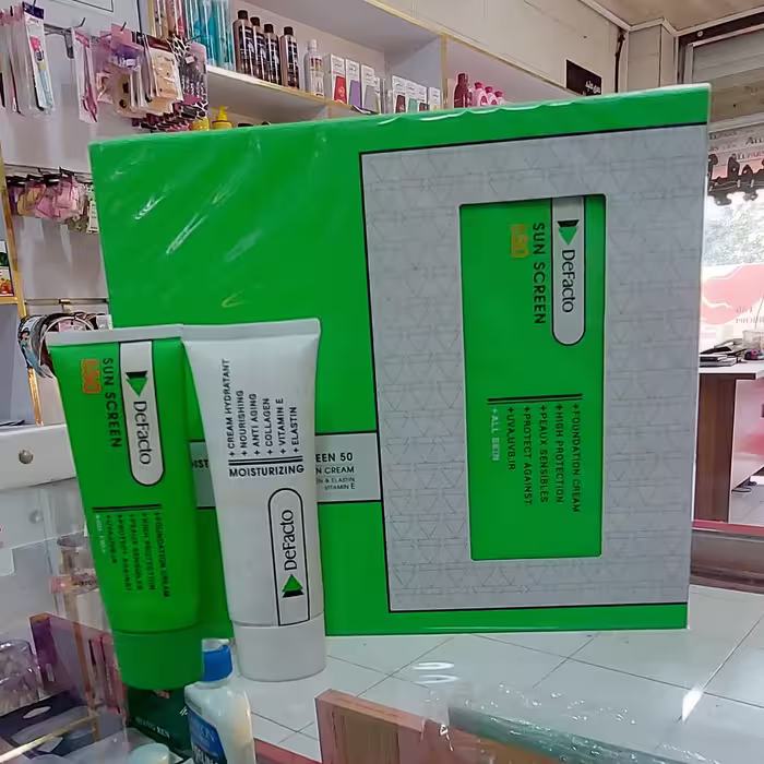 پک کرم ضدآفتاب رنگی و آبرسان  دفکتو  ترکیه شماره 4