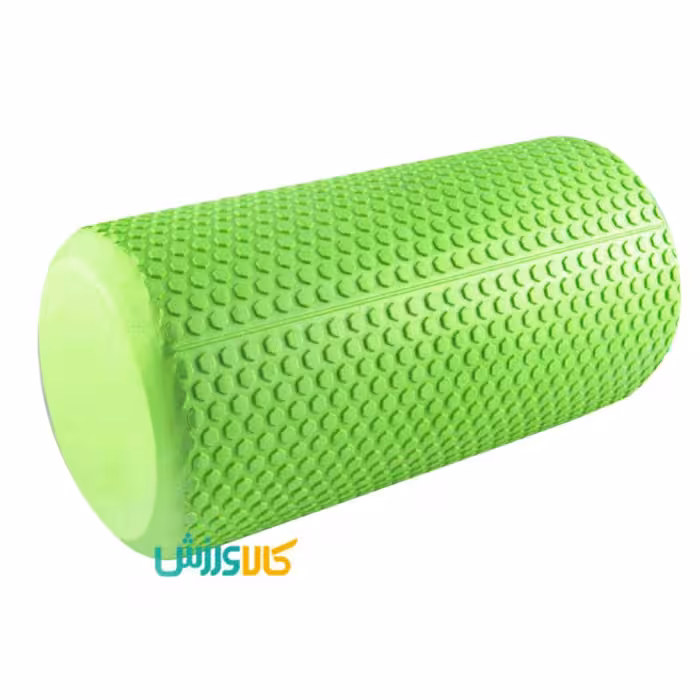 فوم رولر ورزشی توپر 30 سانتی متر سبز