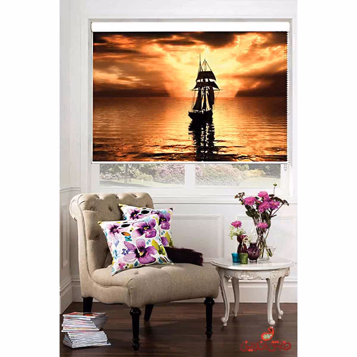 پرده شید تصویری کد602