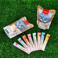 بستنی ونپی گربه در 8 طعم و بسته 25 عددی

 Wanpy Creamy Treat 8 flavors