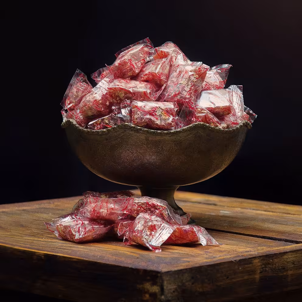 مسقطی انجیر با تزئین گل محمدی 450 گرمی