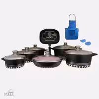 سرویس قابلمه 17 پارچه ام جی اس طرح ایتالیا C سی