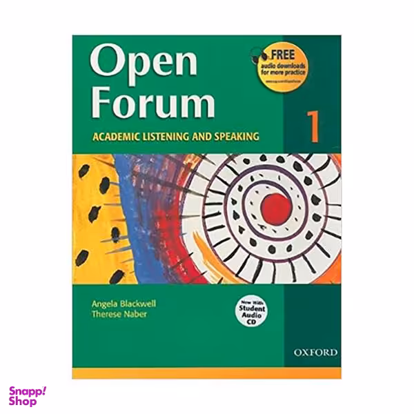 Open Forum 1 Student Book with Test Booklet & CD