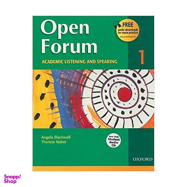 Open Forum 1 Student Book with Test Booklet & CD