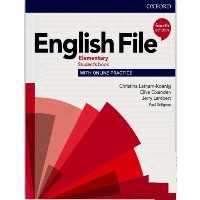 کتاب زبان انگلیش فایل المنتری ویرایش چهارم  English File Elementary fourth Edition
