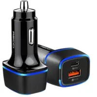 شارژر فندکی فست شارژ رسی Recci RQ02 PD 20W  QC3.0 Car Charger

