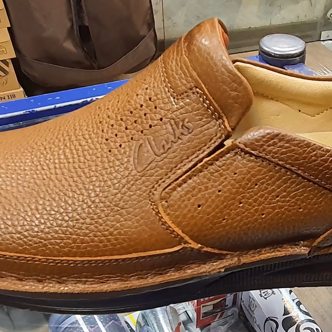 کفش چرم طبیعی