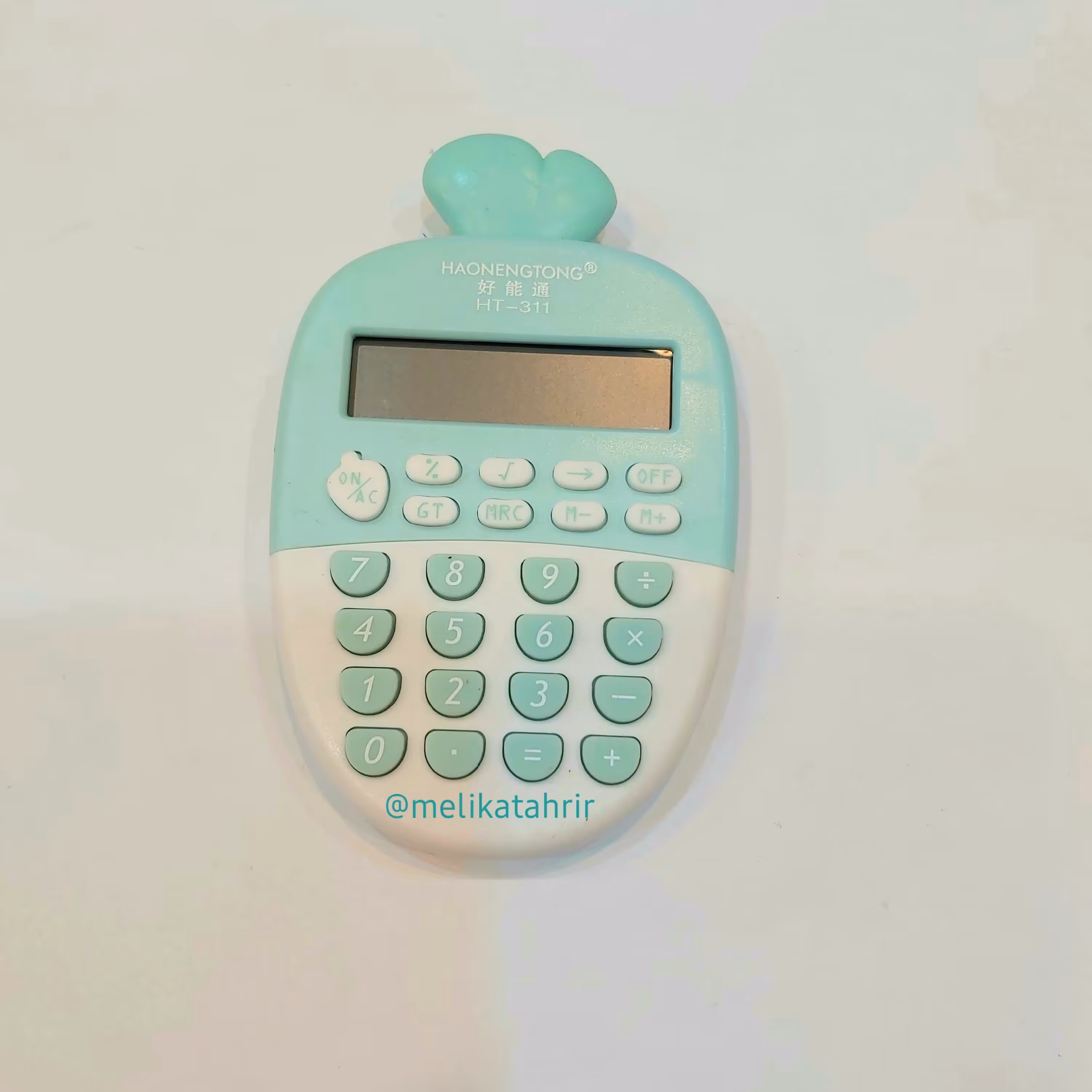 ماشین حساب فانتزی طرح هویج سبز