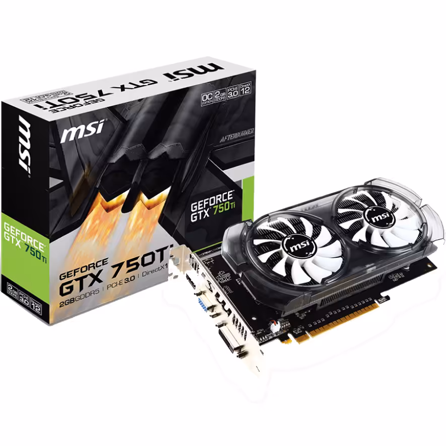 کارت گرافیک ام اس آی مدل GTX N750 TI-2GD5T/OCV1 با حافظه 2 گیگابایت