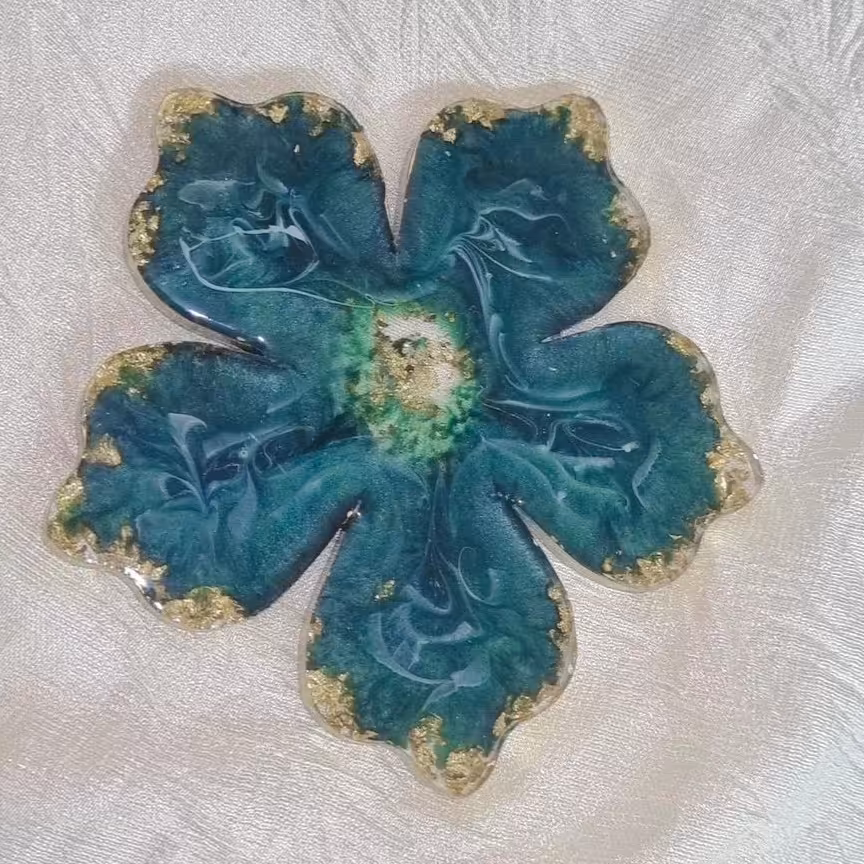 زیر لیوانی رزینی