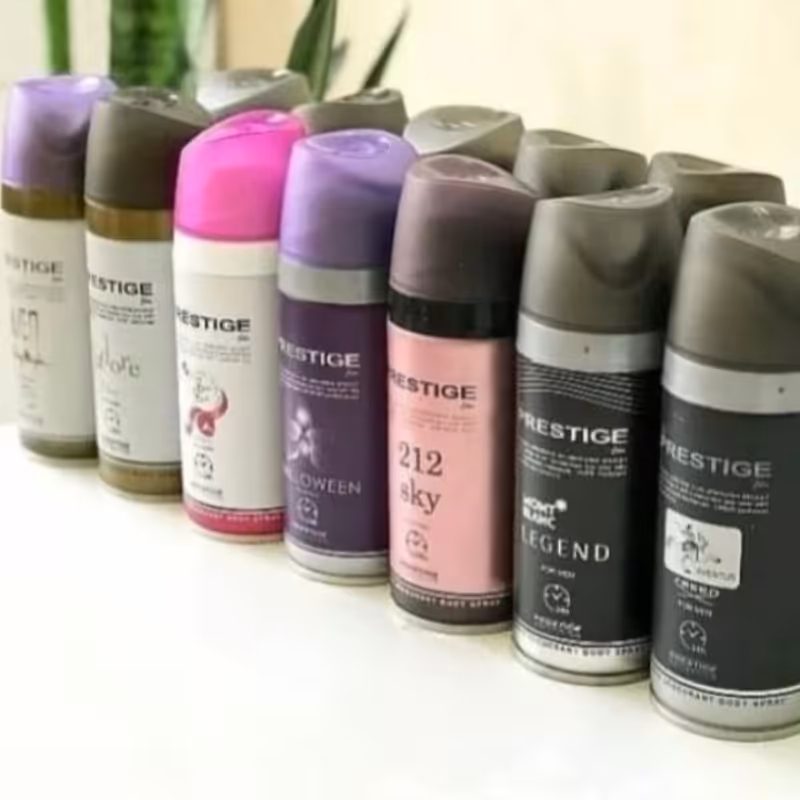 اسپری قیمت عمده 12 عددی برند پرستیژ
