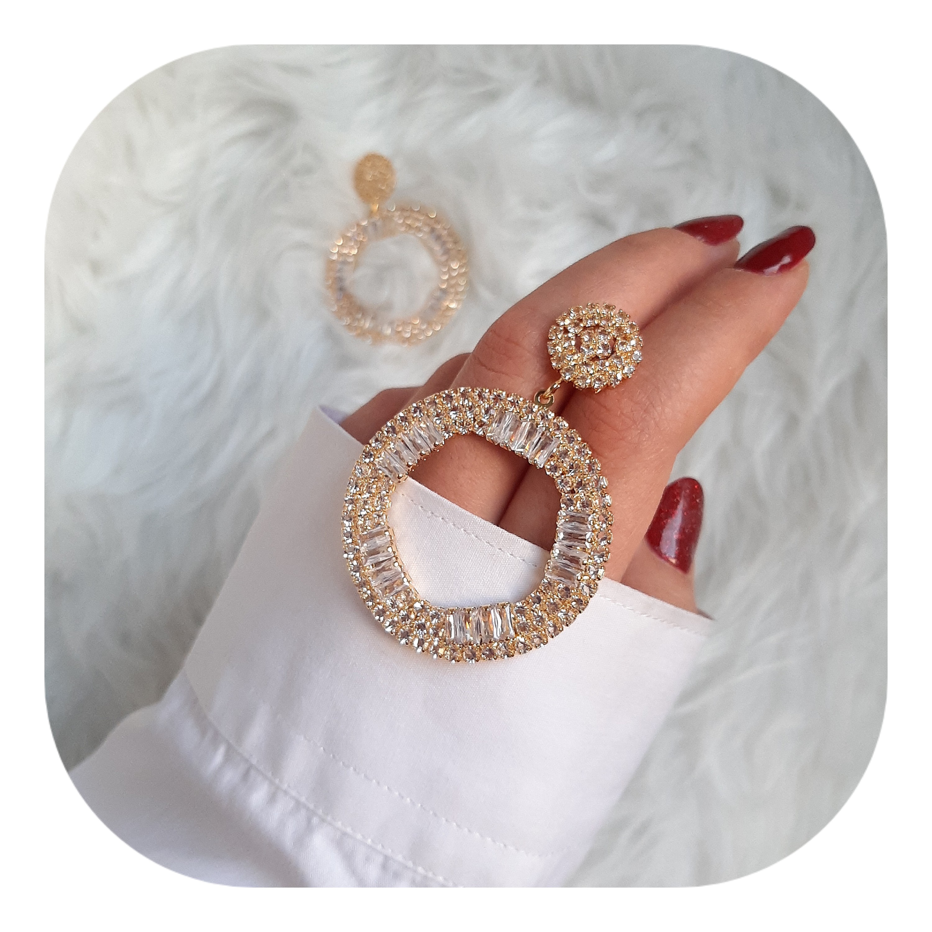 گوشواره جواهری