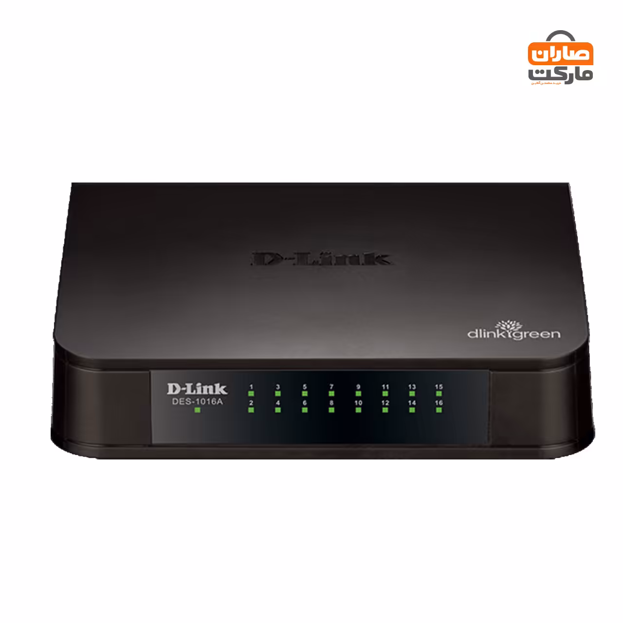 سوییچ 16 پورت غیر مدیریتی و مگابیتی دی-لینک مدل DES-1016A