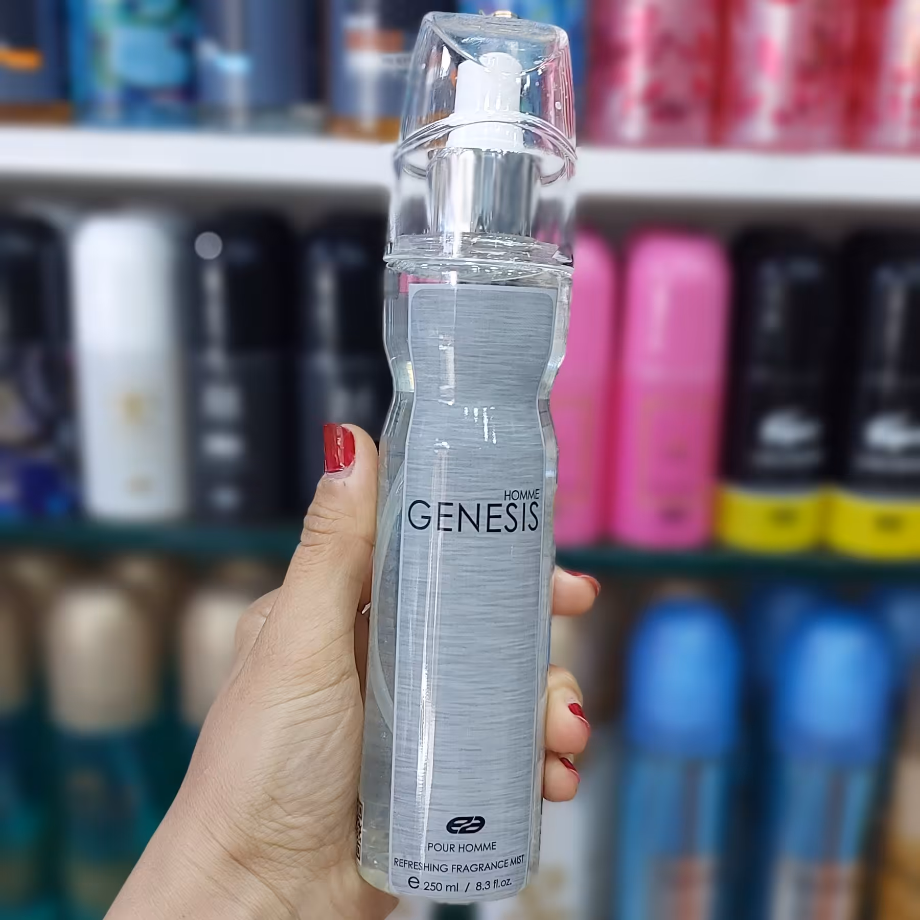 بادی اسپلش جنسیس هوم نقره ای مردانه برند با کیفیت  امپر  250 میل، Emper Genesis homme 