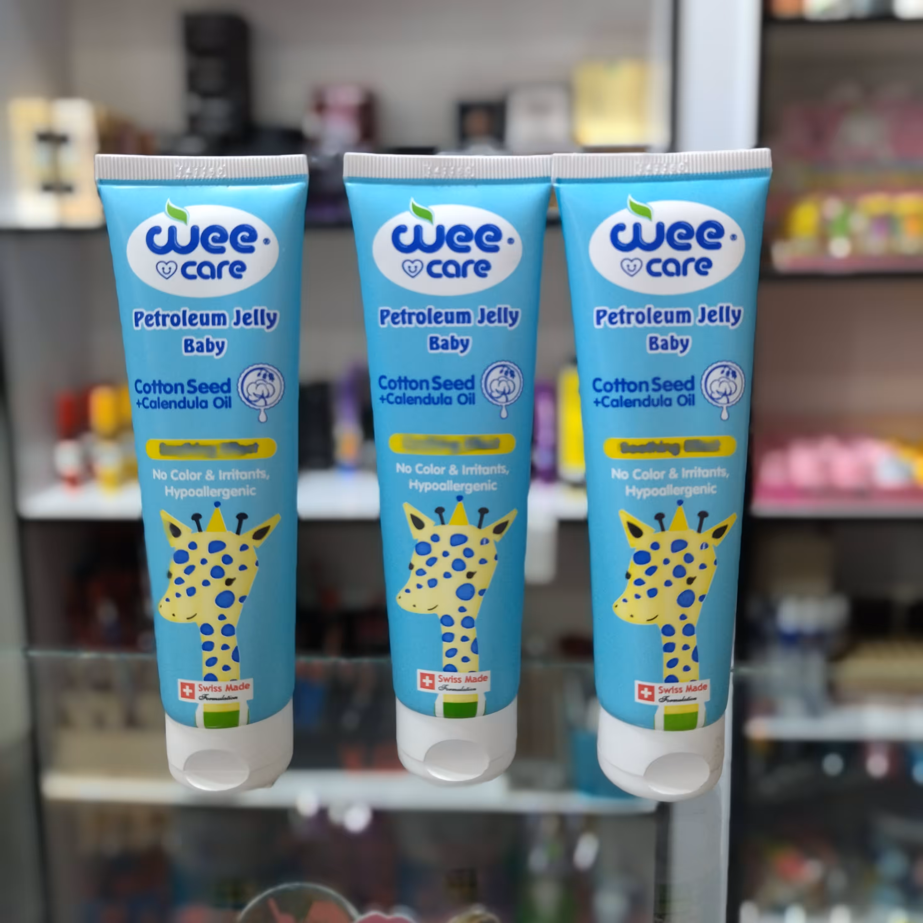 وازلین ژله ای کودک وی کر  حاوی روغن پنبه دانه 100میلی لیتر 