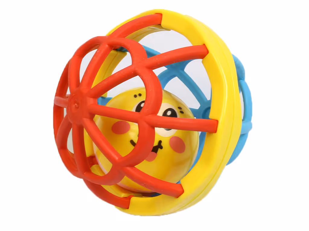 جغجغه توپی بزرگ  سیلیکونی منعطف نوزادی