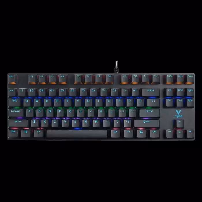 کيبورد گیمینگ مکانیکال رپو Rapoo V500PRO-87 TKL | فروشگاه گیمینگ تکاف