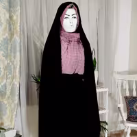 چادر حسنا کرپ ایرانی 