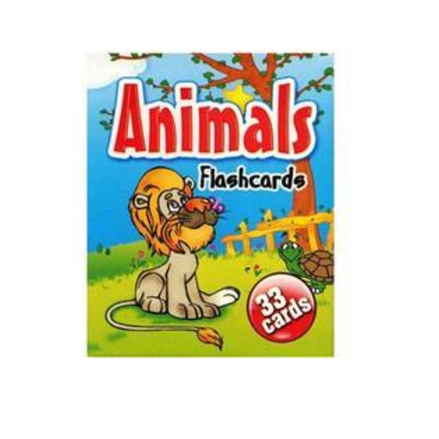 فلش کارت 33عددی animals