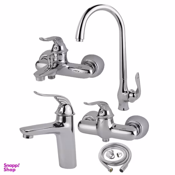 شیرآلات کسری مدل رایان مجموعه 5 عددی