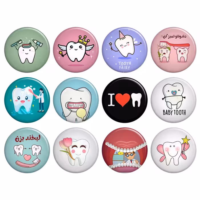 پیکسل سوزنی دندان برای دندونی 12 عددی  کد  98