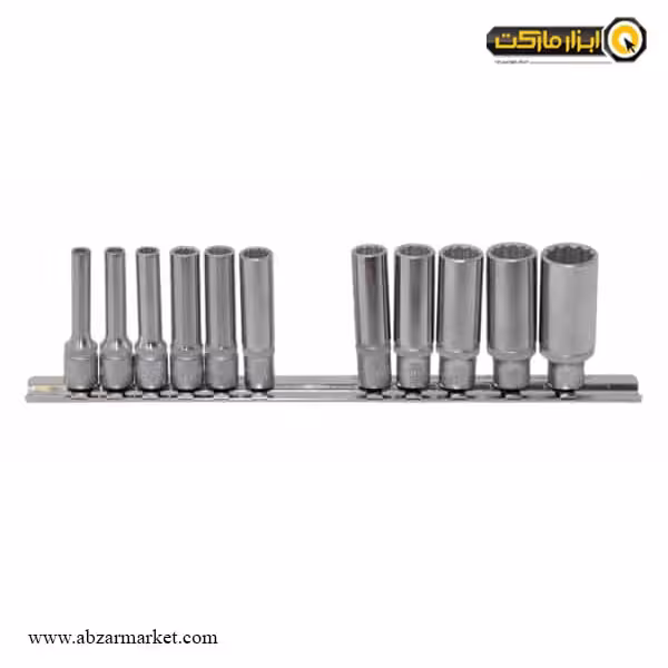 ست بکس ریلی فورس اینچی 11 عددی 1/4 اینچ بلند مدل 21110D