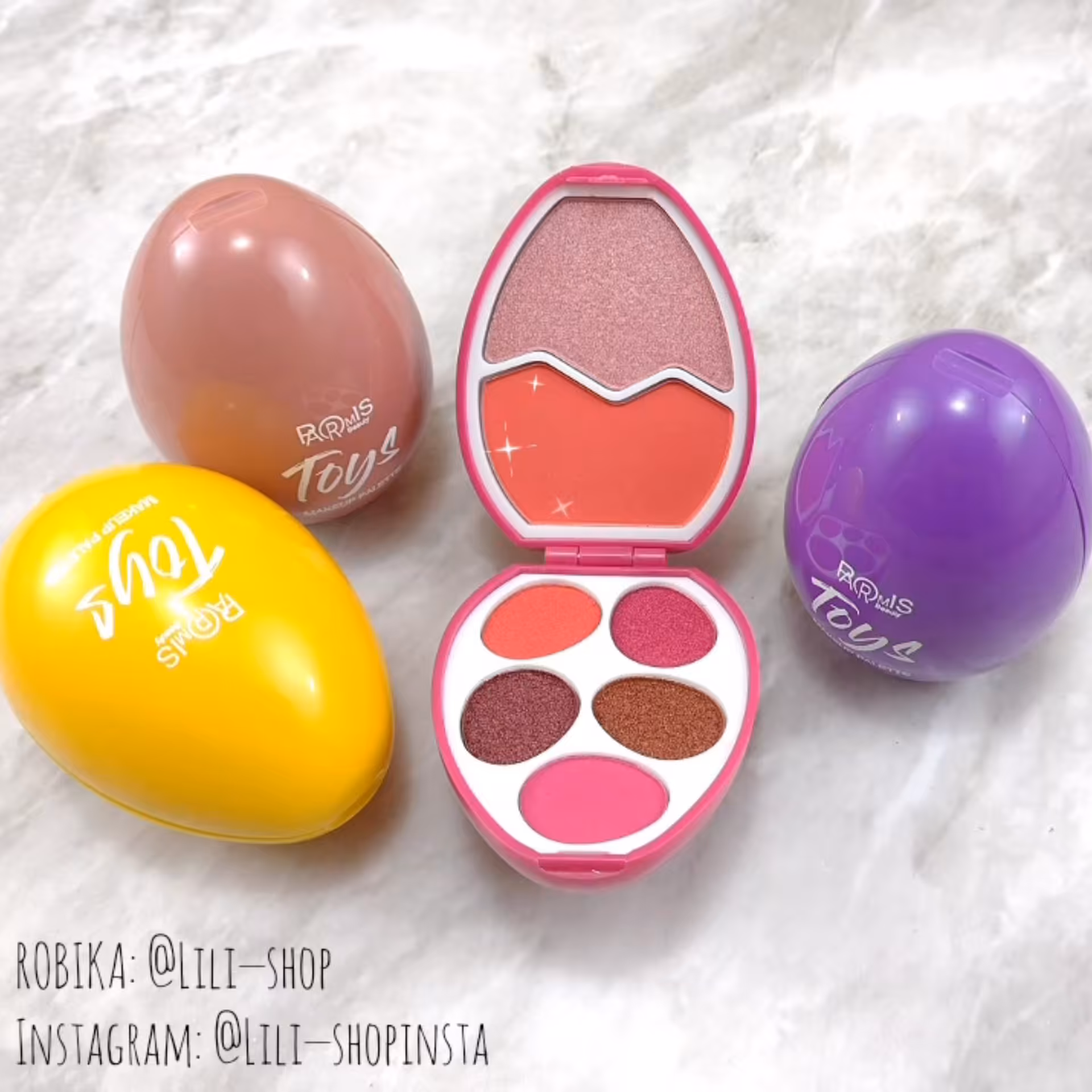 پالت سایه تخم مرغی