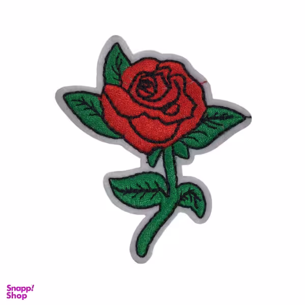 تکه دوزی مدل گل رز