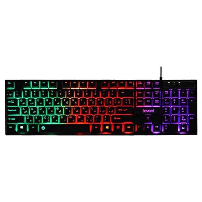 کیبورد باسیم گیمینگ بیاند مدل BK 7100 RGB