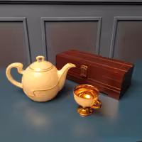 جعبه تیبگ چوبی دکورستیک مدل یاس کوچک با قفل چمدانی پس کرایه