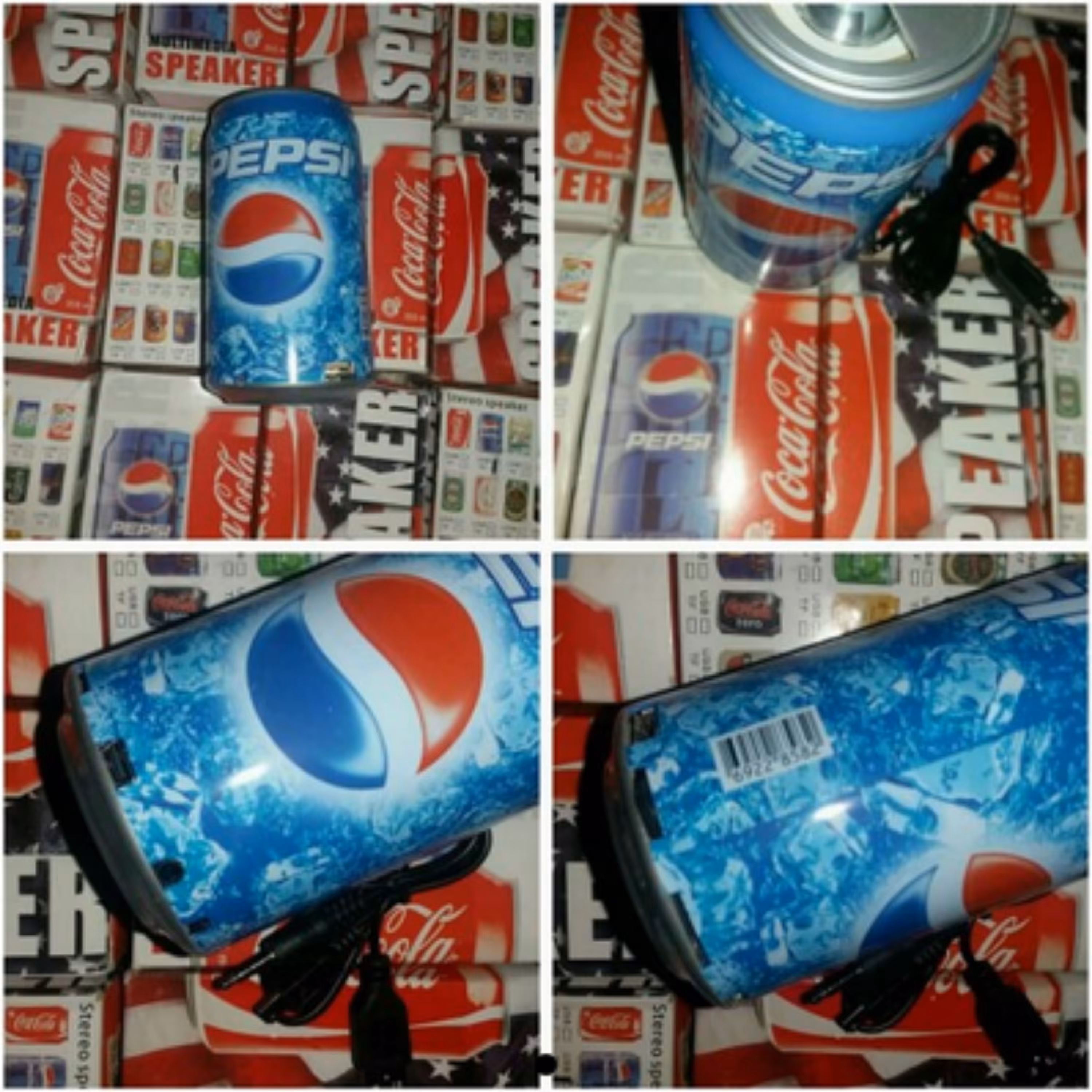 اسپیکر شارژی نوشابه ای